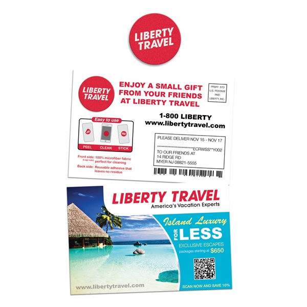 Custom DigiTek Microfiber Decal - Post Card