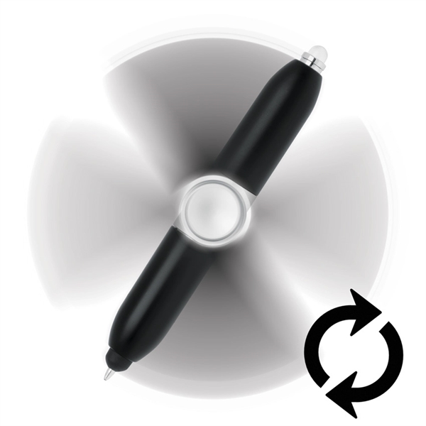 Stylus-404 LED Fidget Spinner Pens - Stylus-404 LED Fidget Spinner Pens - Image 7 of 10