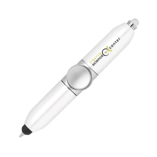 Stylus-404 LED Fidget Spinner Pens - Stylus-404 LED Fidget Spinner Pens - Image 1 of 10