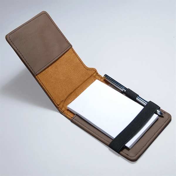 Leatherette Notepad and Pen