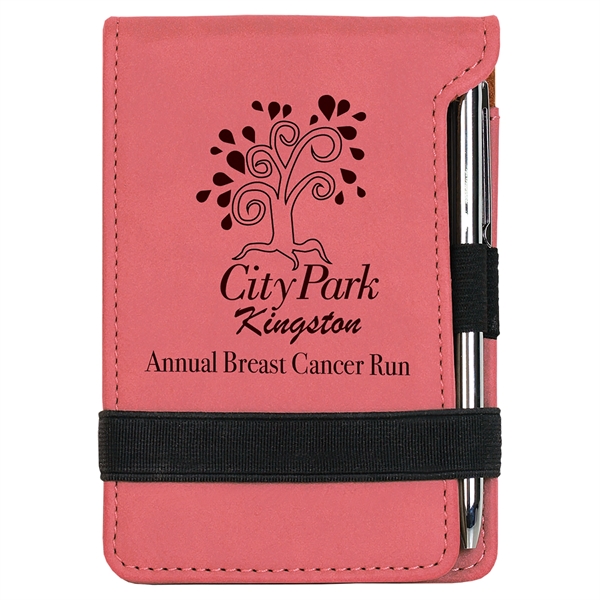 Leatherette Notepad and Pen