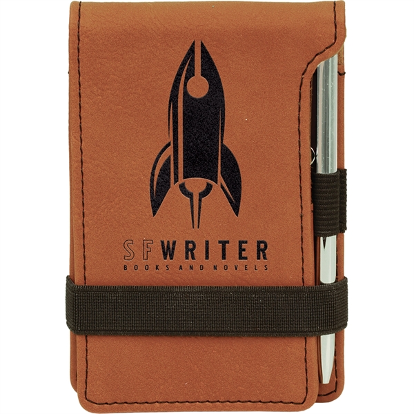 Leatherette Notepad and Pen