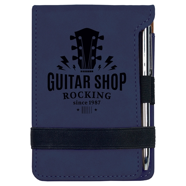 Leatherette Notepad and Pen