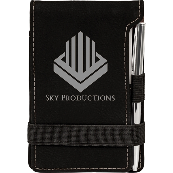 Leatherette Notepad and Pen