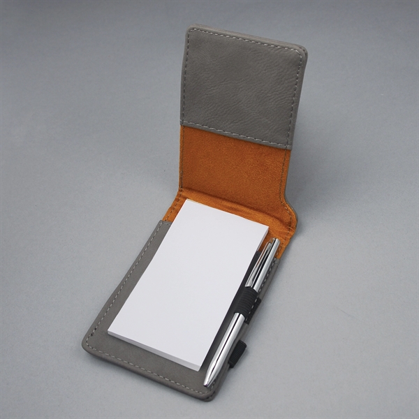 Leatherette Notepad and Pen