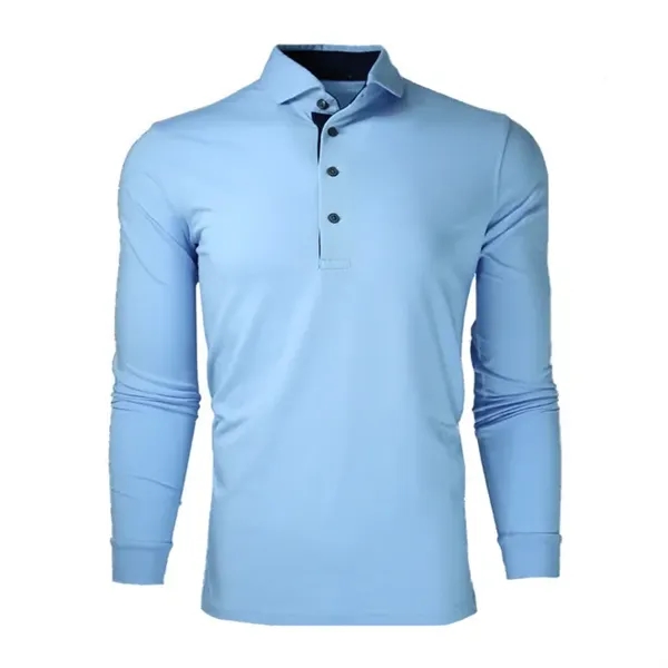 Greyson Men's Apache Long Sleeve Polo