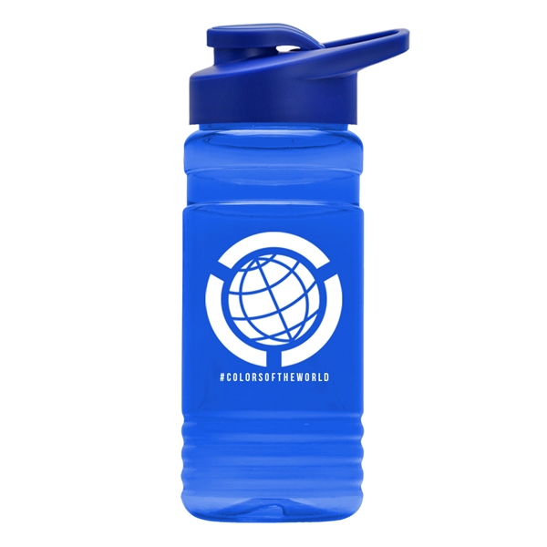 20 OZ. Big Grip Transparent Bottle -Drink-thru Lid - 20 OZ. Big Grip Transparent Bottle -Drink-thru Lid - Image 2 of 16