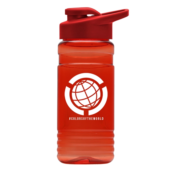 20 OZ. Big Grip Transparent Bottle -Drink-thru Lid - 20 OZ. Big Grip Transparent Bottle -Drink-thru Lid - Image 4 of 16