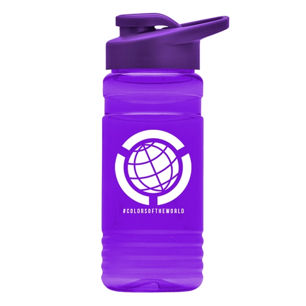 20 OZ. Big Grip Transparent Bottle -Drink-thru Lid - 20 OZ. Big Grip Transparent Bottle -Drink-thru Lid - Image 6 of 16