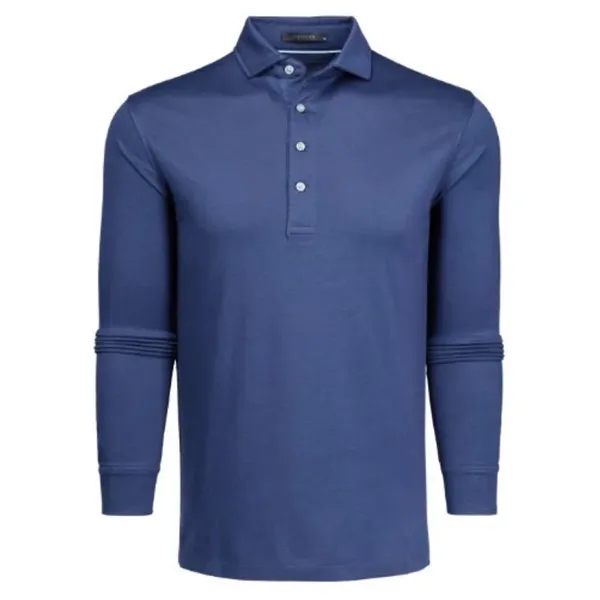 Greyson Men's Omaha Long Sleeve Polo