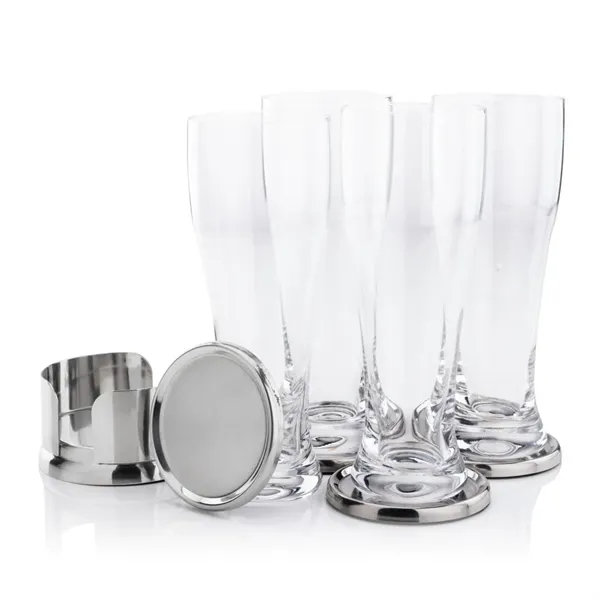 Baldoni Coasters & Muskoka Pilsner Set