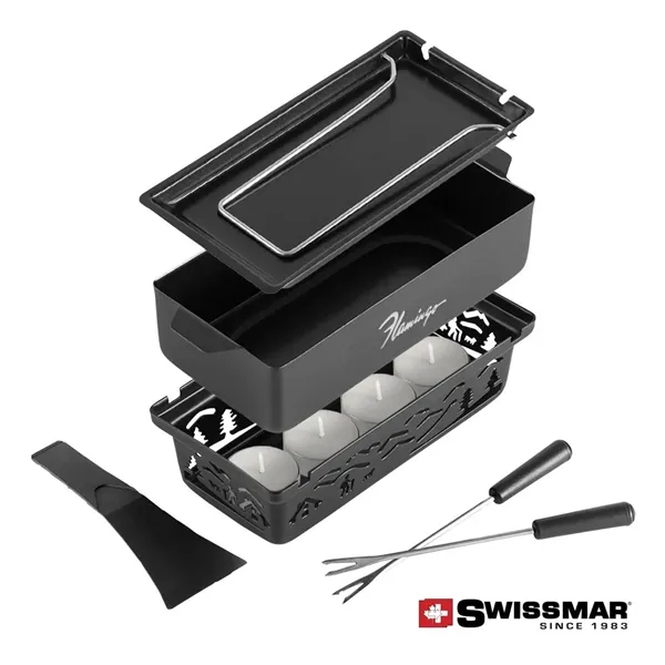 Swissmar® Tandem Candle Fondue & Raclette Set