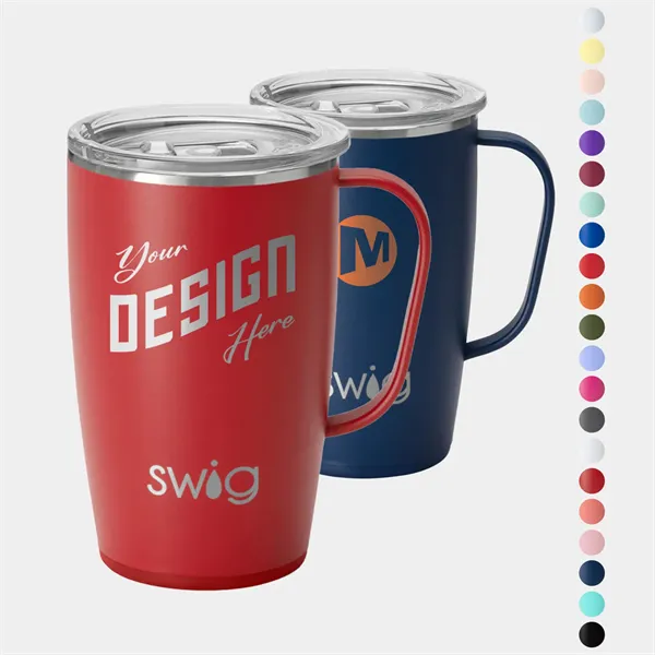 18 oz SWIG® Stainless Steel Insulated Travel Tumbler Mug