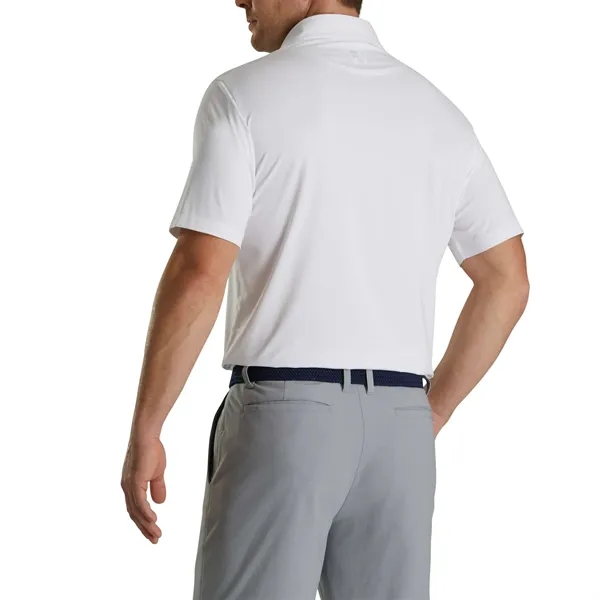 Custom FootJoy Men's Solid Lisle Polo