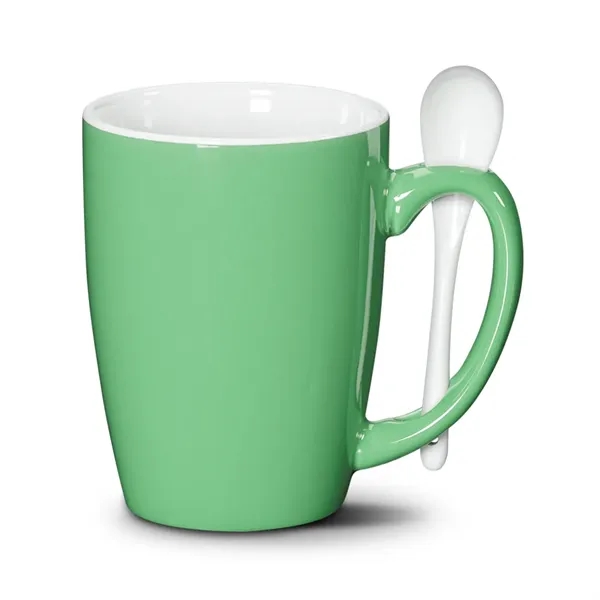 Winfield Mug & Spoon 15oz - Deep Etch