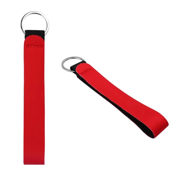 Portable Neoprene Wristlet Keychain Strap 5"x1.2"