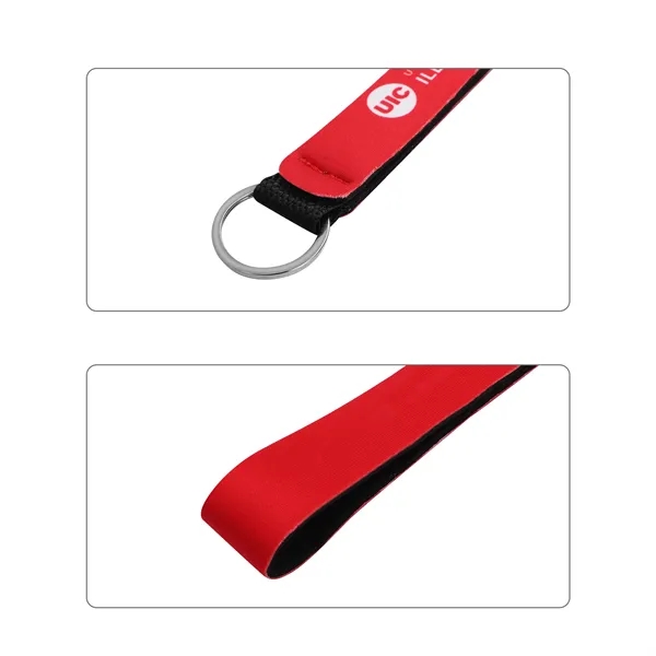 Portable Neoprene Wristlet Keychain Strap 5"x1.2"