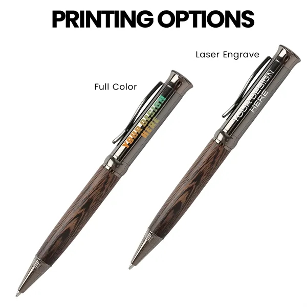 TiTUS® High-quality Vintage Wooden Ballpoint Pen Gift Box