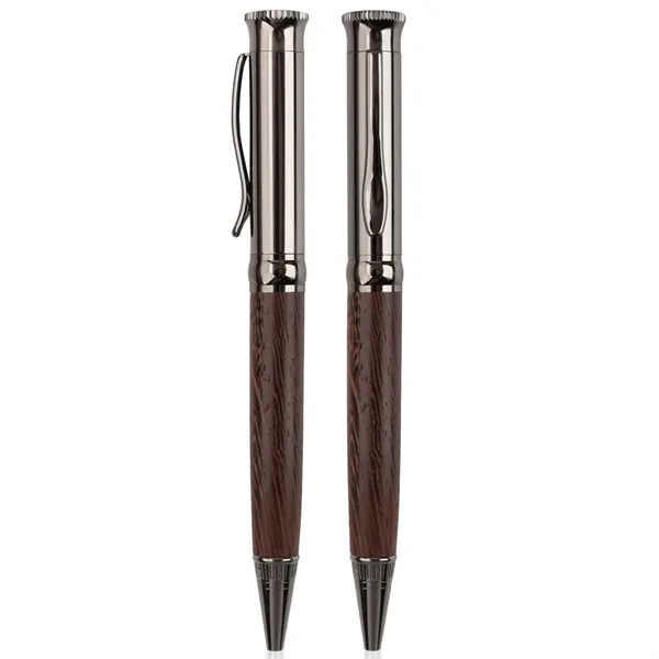 TiTUS® High-quality Vintage Wooden Ballpoint Pen Gift Box