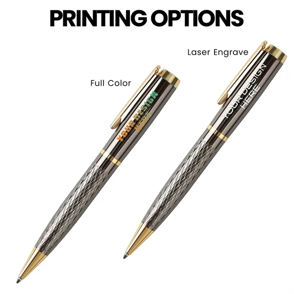 TiTUS® Golden Luxury Ballpoint Pen Gift Box
