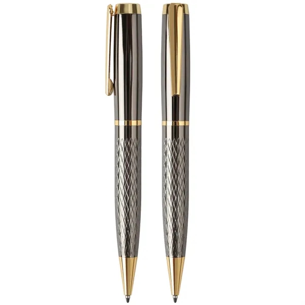 TiTUS® Golden Luxury Ballpoint Pen Gift Box