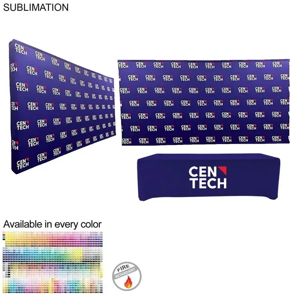 Custom Tradeshow booth package Ultra, 15' Straight Wall Display