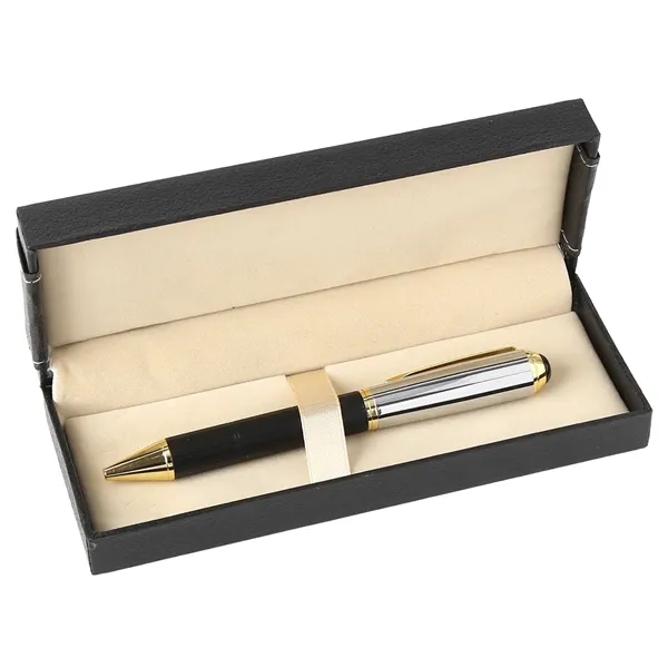 TiTUS® Luxury Silver Color Ballpoint Pen Gift Box