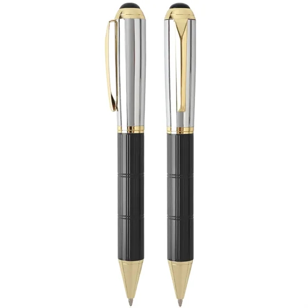 TiTUS® Luxury Silver Color Ballpoint Pen Gift Box