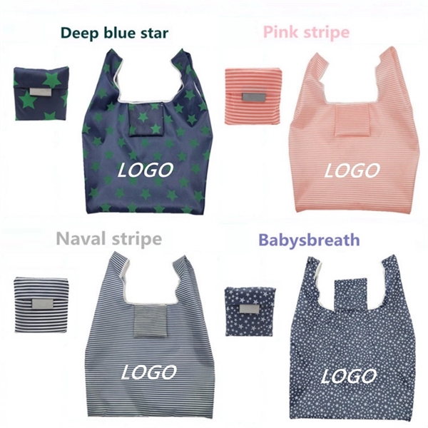 Reusable Foldable Tote Shopping Bag - Reusable Foldable Tote Shopping Bag - Image 1 of 5