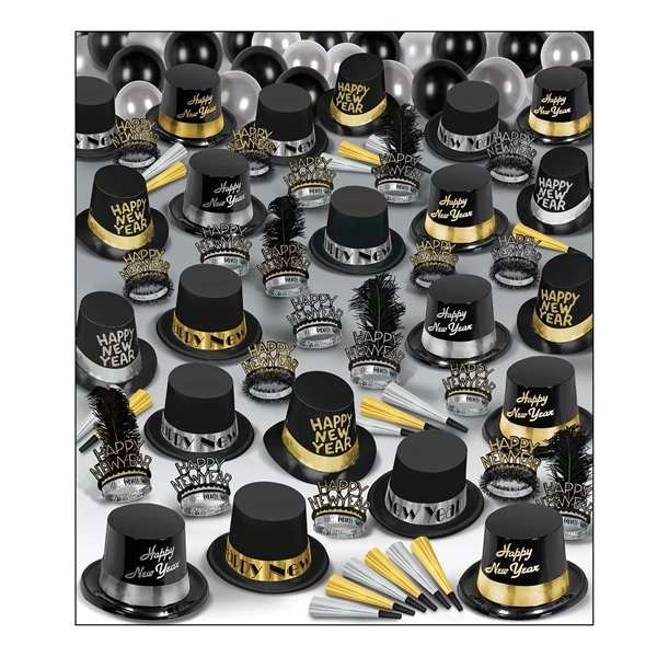 Silver Gold Super Deluxe Asst for 100 for New Year's Eve - Silver Gold Super Deluxe Asst for 100 for New Year's Eve - Image 0 of 0