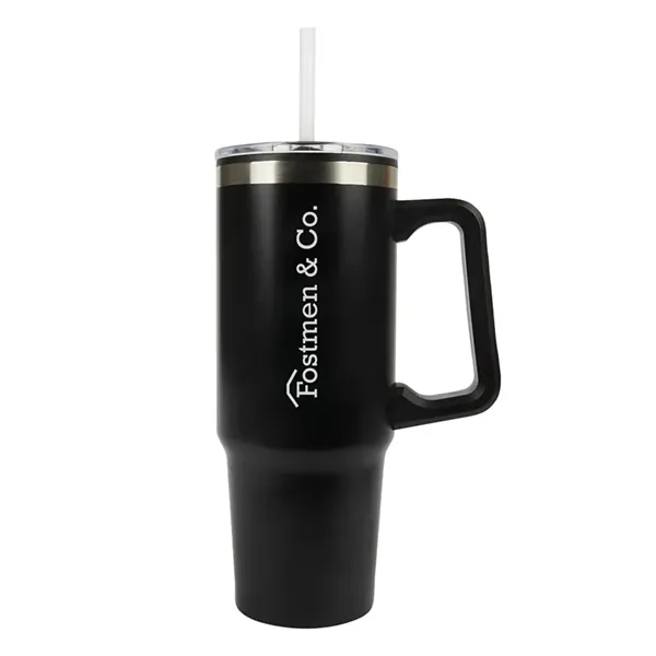 Rhea 30 oz. Steel/ 100% Recycled PP Liner Travel Mug