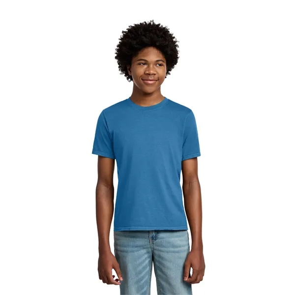 Port & Co Youth Beach Wash Garment-Dyed Tee.