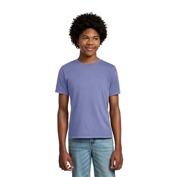 Custom Port & Co Youth Beach Wash Garment-Dyed Tee.
