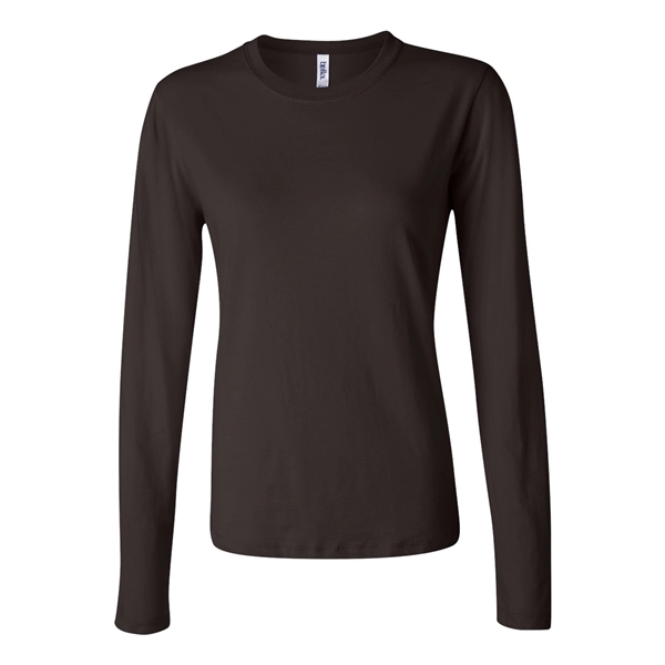 BELLA + CANVAS Women's Jersey Long Sleeve Tee - BELLA + CANVAS Women's Jersey Long Sleeve Tee - Image 27 of 39