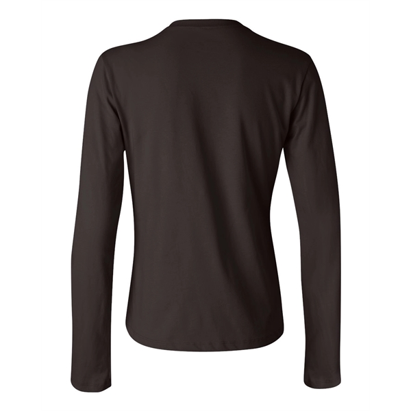 BELLA + CANVAS Women's Jersey Long Sleeve Tee - BELLA + CANVAS Women's Jersey Long Sleeve Tee - Image 29 of 39