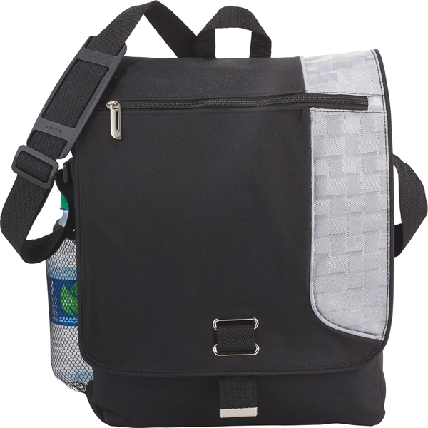 Gridlock Vertical 15" Computer Messenger Bag - Gridlock Vertical 15" Computer Messenger Bag - Image 2 of 5