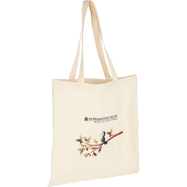 100% 4oz Cotton Canvas Convention Tote - 100% 4oz Cotton Canvas Convention Tote - Image 1 of 18