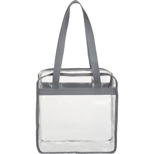 Game Day Clear Zippered Safety Tote - Game Day Clear Zippered Safety Tote - Image 3 of 7