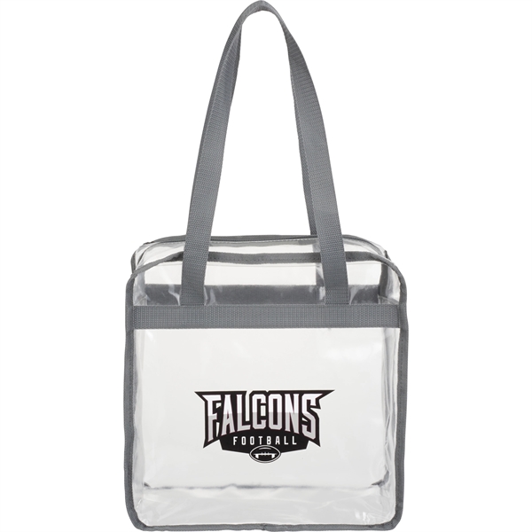 Game Day Clear Zippered Safety Tote - Game Day Clear Zippered Safety Tote - Image 5 of 7