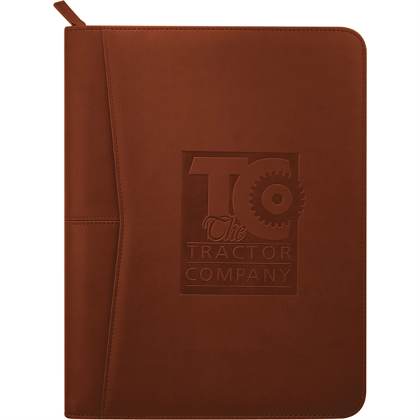 Pedova™ Zippered UltraHyde Padfolio FSC® Mix Paper - Pedova™ Zippered UltraHyde Padfolio FSC® Mix Paper - Image 5 of 20