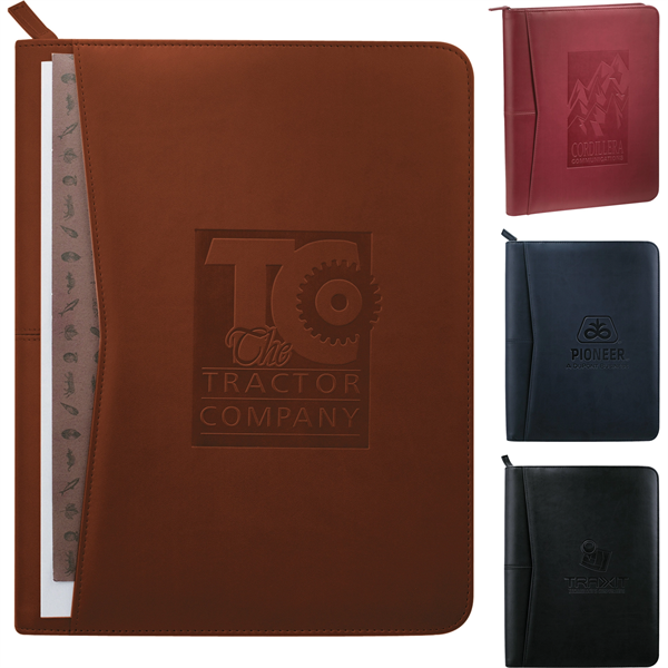 Pedova™ Zippered UltraHyde Padfolio FSC® Mix Paper - Pedova™ Zippered UltraHyde Padfolio FSC® Mix Paper - Image 7 of 20