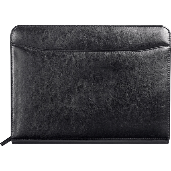 Renaissance Zippered Padfolio with FSC® Mix Paper - Renaissance Zippered Padfolio with FSC® Mix Paper - Image 1 of 5
