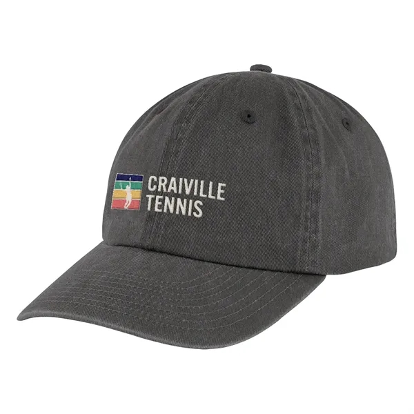 Custom Varsity Washed Cotton Cap