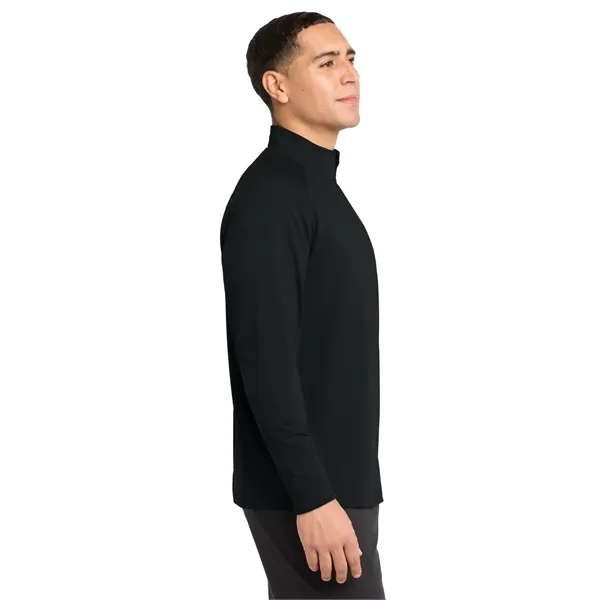 Sport-Tek Sport-Wick Stretch 1/4-Zip Pullover.