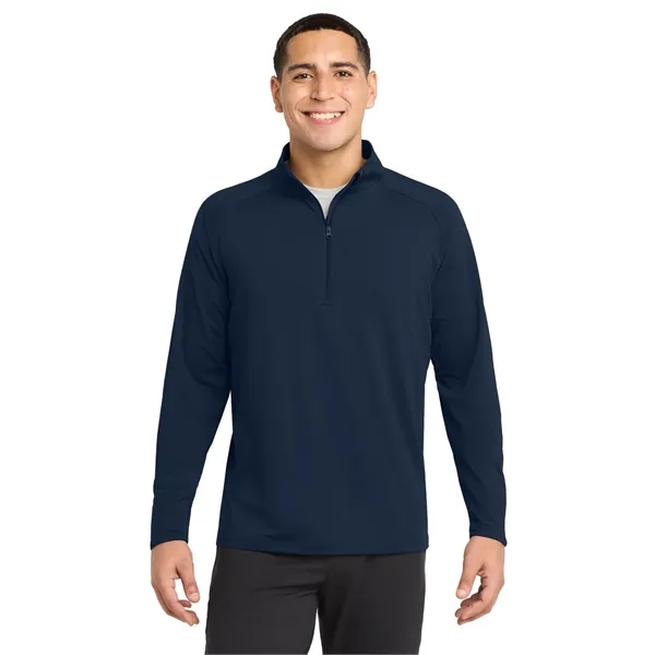Sport-Tek Sport-Wick Stretch 1/4-Zip Pullover.