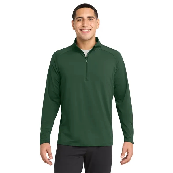 Sport-Tek Sport-Wick Stretch 1/4-Zip Pullover.
