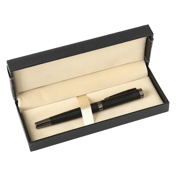 Titus® Wavy Pattern Luxury Signature Rollerball Pen Gift Box