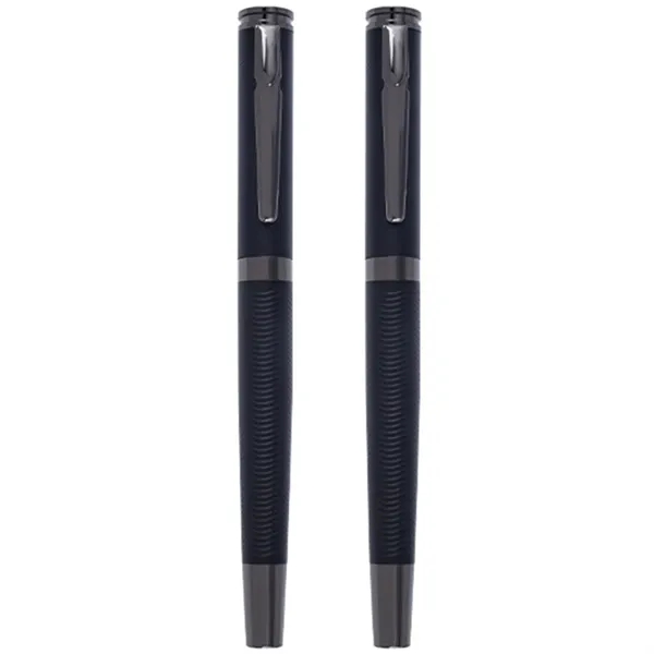 Titus® Wavy Pattern Luxury Signature Rollerball Pen Gift Box