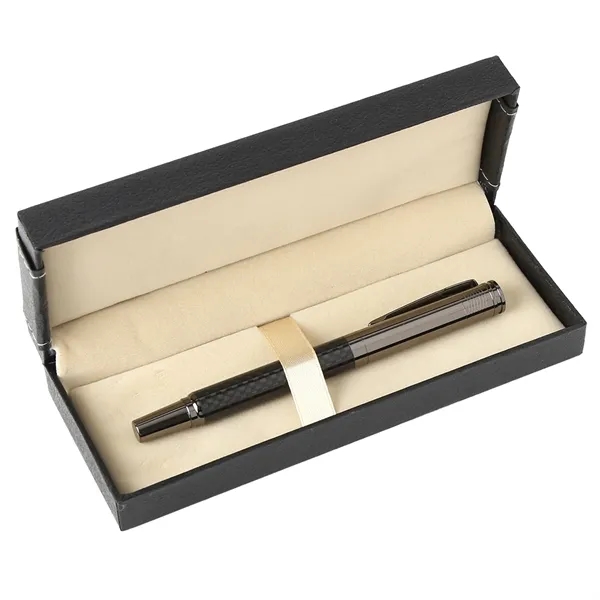 TiTUS® Metal Carbon Fiber Rollerball Pen Gift Box