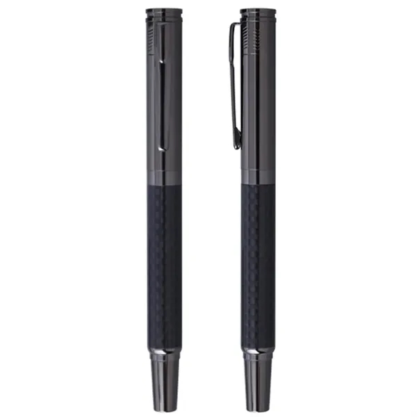 TiTUS® Metal Carbon Fiber Rollerball Pen Gift Box